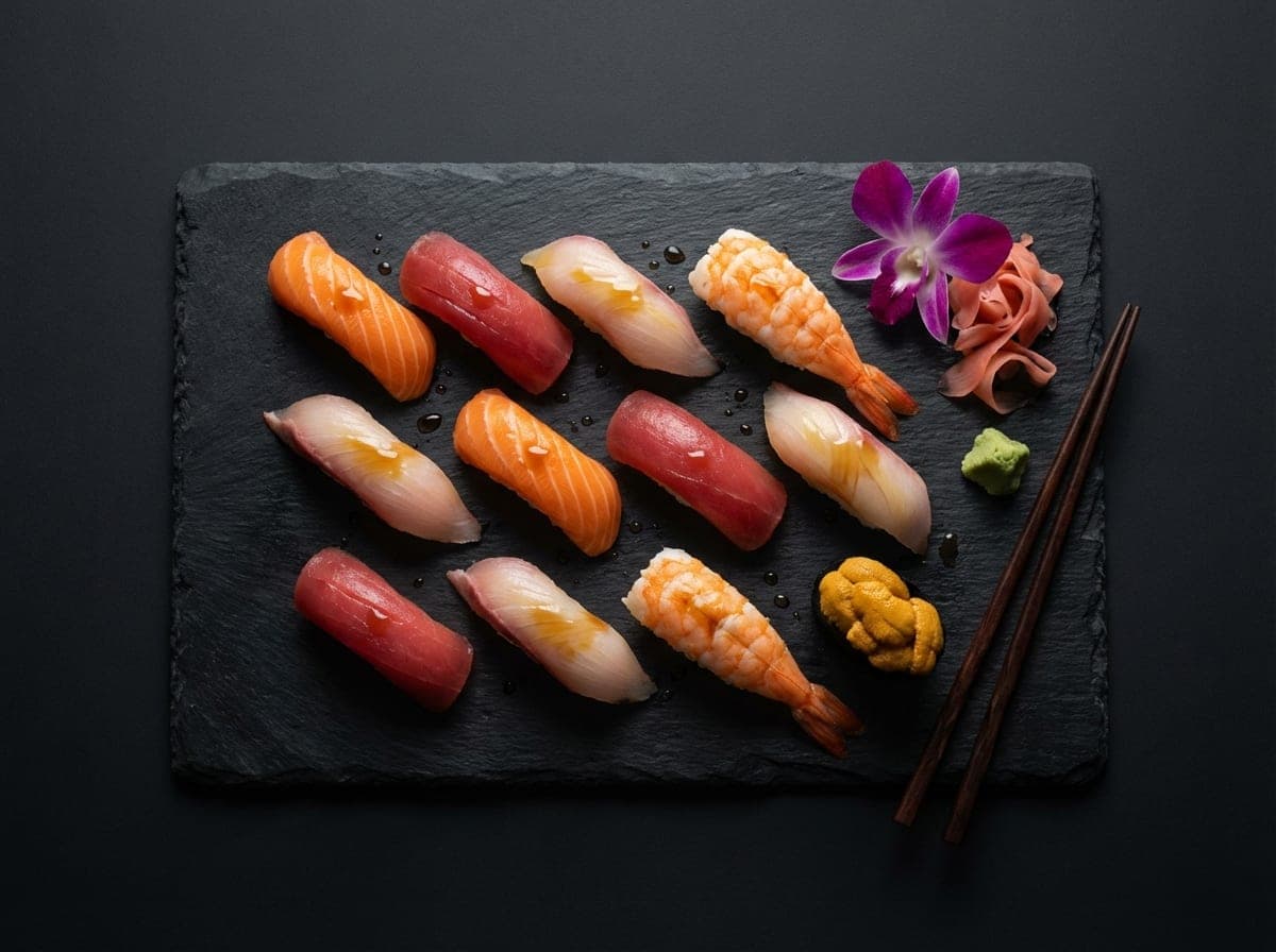 Fine Sushi Platter — AI Generated