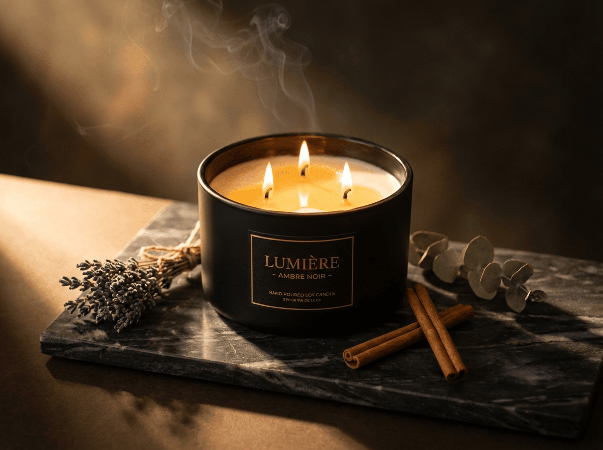 Luxury Candle — AI Generated